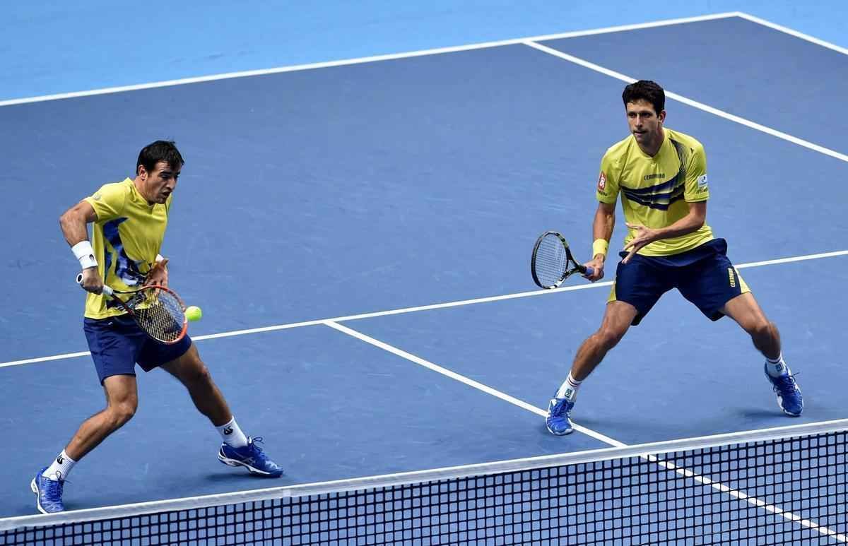 Imagens da grande deciso entre o mineiro Marcelo Melo e o croata Dodig contra os irmos Bob e Mike Bryan