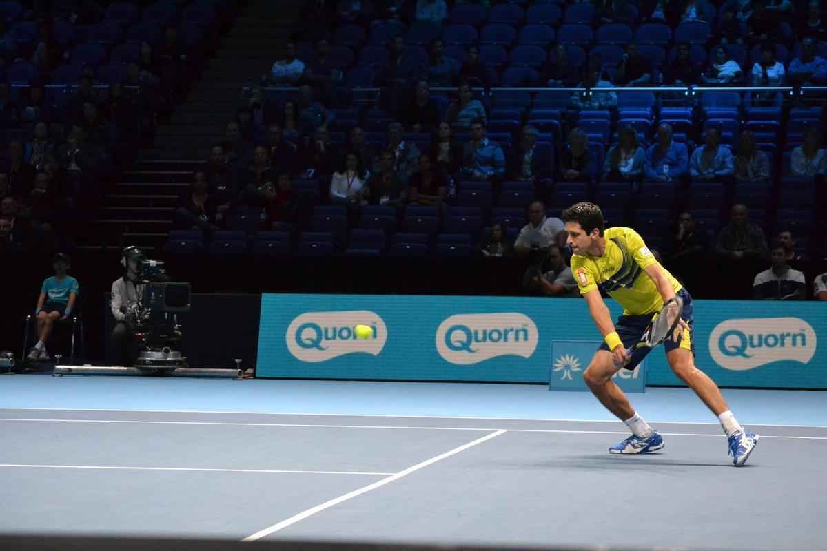 Vitria dos irmos norte-americanos Bob and Mike Bryan na deciso de duplas do ATP Finals sobre o mineiro Marcelo Melo e o croata Dodig