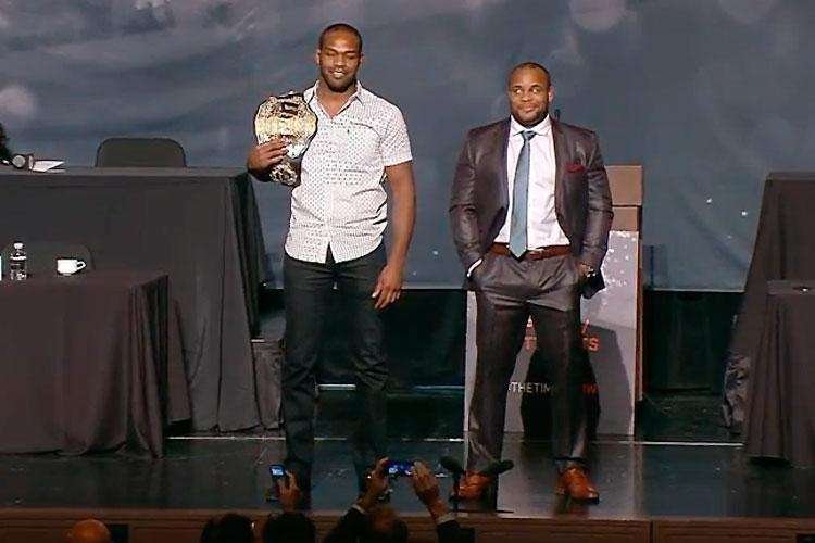 Encaradas do UFC the Time is Now, coletiva em Las Vegas - Jon Jones x Daniel Cormier