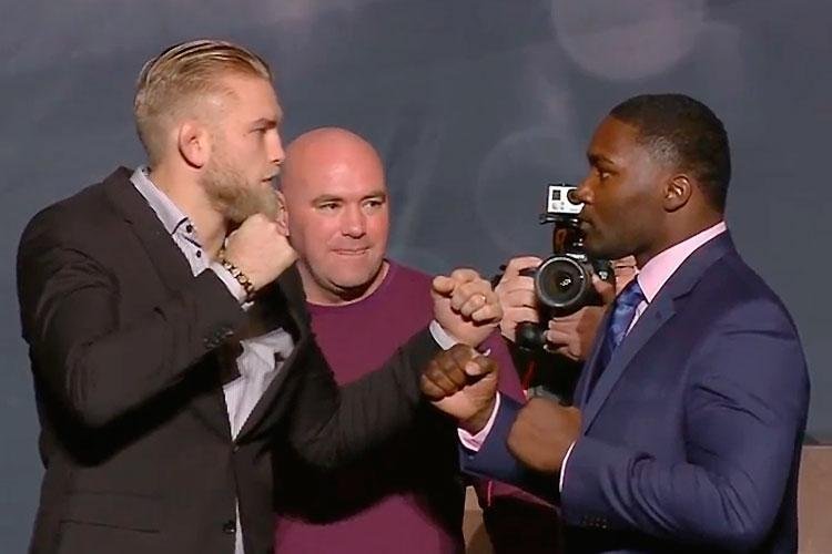 Encaradas do UFC the Time is Now, coletiva em Las Vegas - Alexander Gustafsson x Anthony Johnson
