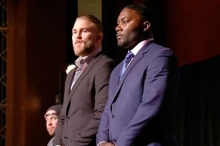 Encaradas do UFC the Time is Now, coletiva em Las Vegas - Alexander Gustafsson x Anthony Johnson