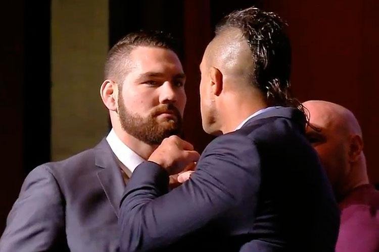Encaradas do UFC the Time is Now, coletiva em Las Vegas - Chris Weidman x Vitor Belfort