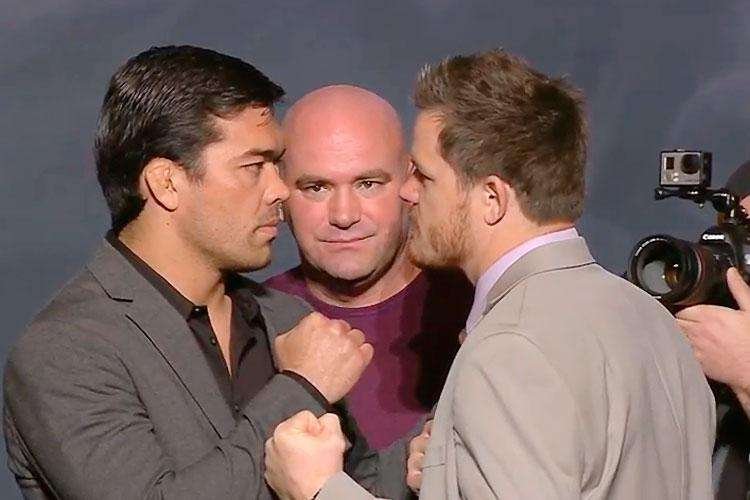 Encaradas do UFC the Time is Now, coletiva em Las Vegas - Lyoto Machida x CB Dolloway