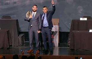 Encaradas do UFC the Time is Now, coletiva em Las Vegas - Chris Weidman x Vitor Belfort