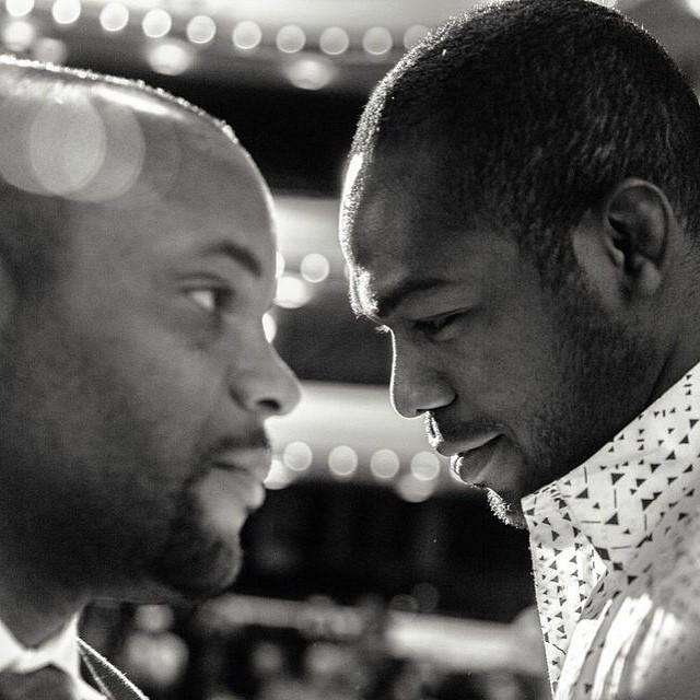 Encaradas do UFC the Time is Now, coletiva em Las Vegas - Daniel Cormier e Jon Jones