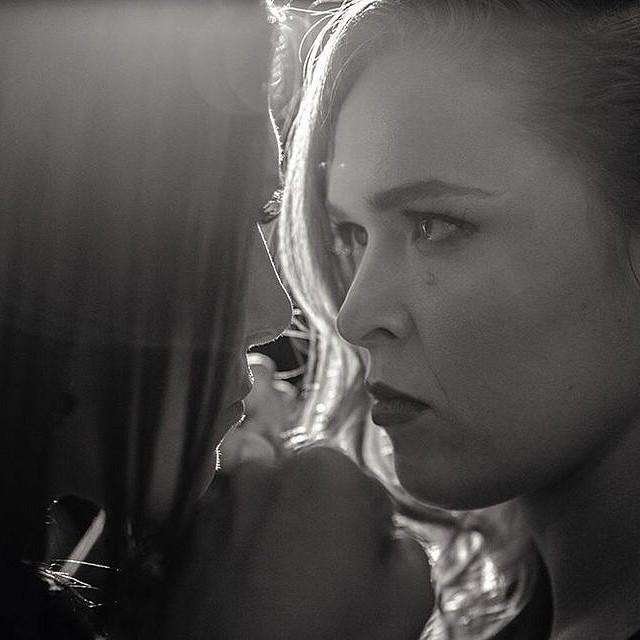 Encaradas do UFC the Time is Now, coletiva em Las Vegas - Cat Zingano e Ronda Rousey