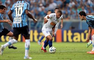 Com gols de Ricardo Goulart e Everton Ribeiro, Cruzeiro venceu Grêmio de virada e agora está muito perto de garantir o título do Campeonato Brasileiro