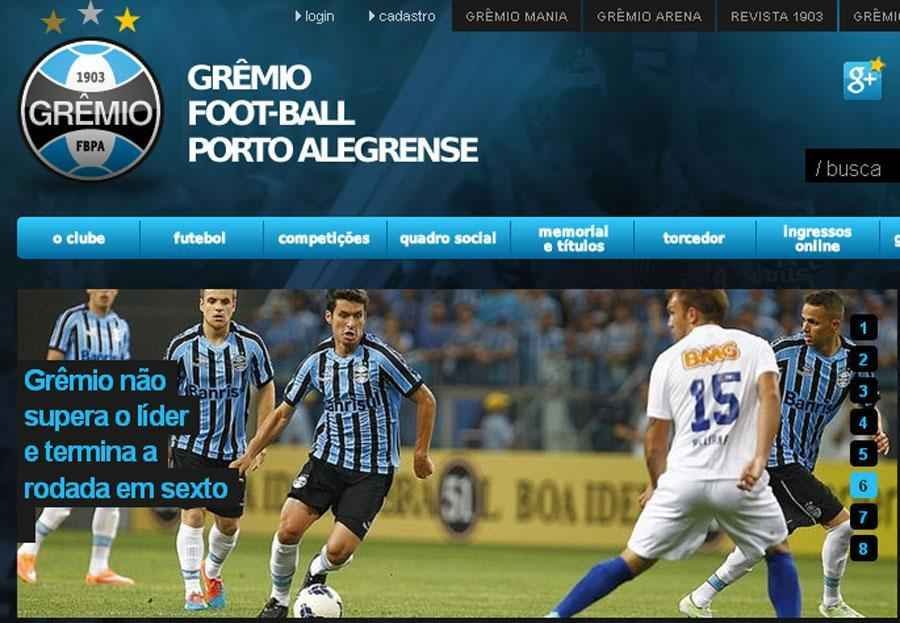 Portal oficial do Grmio