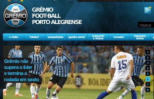 Portal oficial do Grêmio