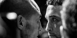 Imagens das encaradas na pesagem do UFC Fight Night 57 - Cub Swanson e Frankie Edgar