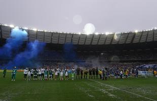 Imagens da partida entre Cruzeiro e Goiás no Mineirão