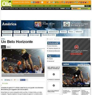 'Olé', da Argentina