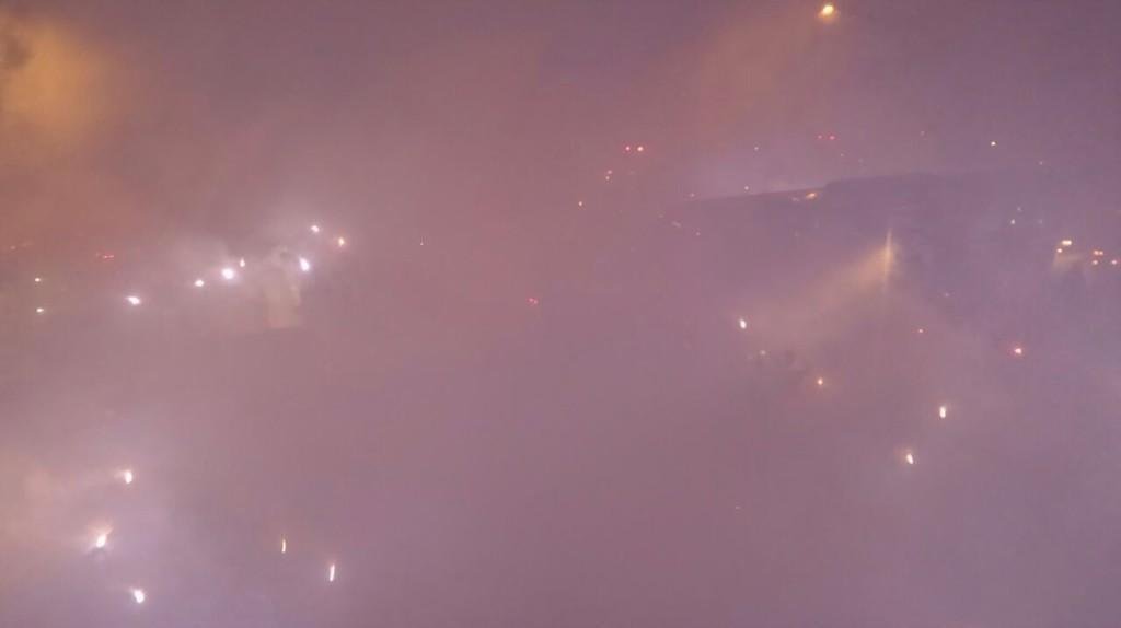 Imagens da chegada do Cruzeiro ao Mineiro