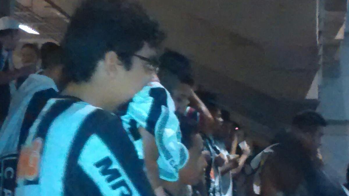 Torcedores do Galo foram ao Independncia acompanhar a deciso da Copa do Brasil