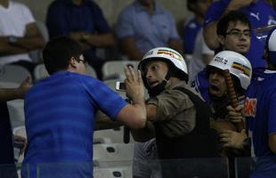 Fotos da torcida do Cruzeiro na deciso contra o Atltico