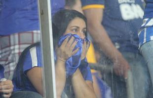 Fotos da decepção cruzeirense depois da derrota para o Atlético na Copa do Brasil
