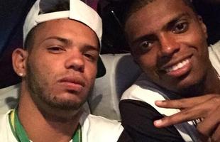 Jogadores comemoram ttulo nas redes sociais - Carlos e Jemerson comemoram conquistam