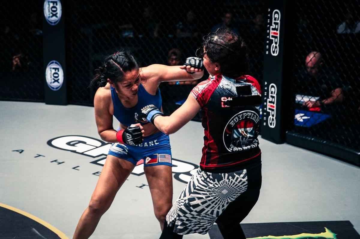 Imagens do ONE FC 23, nas Filipinas - Ana Julaton venceu Walaa Abas Mohamed Kamaly por deciso unnime