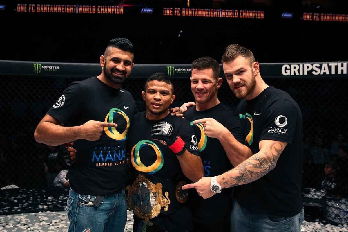 Imagens do ONE FC 23, nas Filipinas - Bibiano Fernandes venceu Dae Hwan Kim por finalizao com 1m16s do segundo round