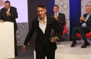 Fotos da premiao dos melhores do Brasileiro 2014 - Atacante - Paolo Guerrero (Corinthians)