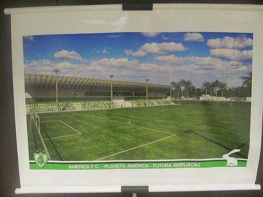 Fotos do projeto do novo CT do América