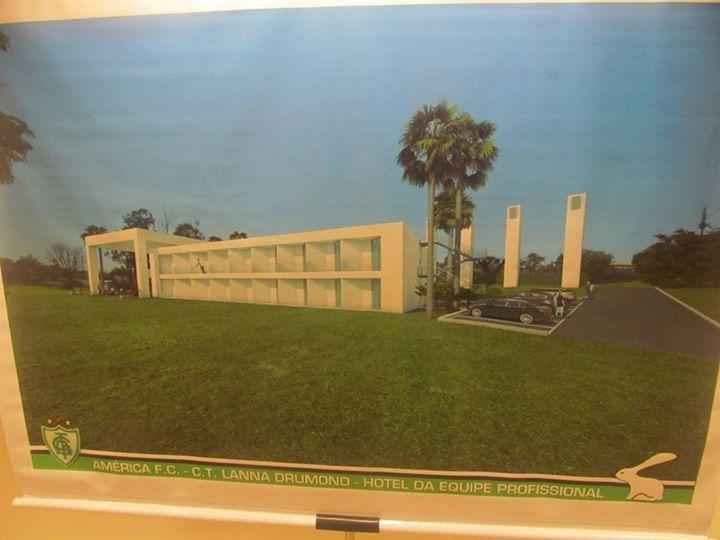 Fotos do projeto do novo CT do Amrica