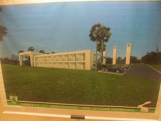 Fotos do projeto do novo CT do América