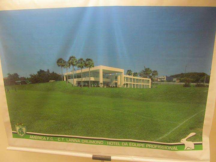 Fotos do projeto do novo CT do Amrica