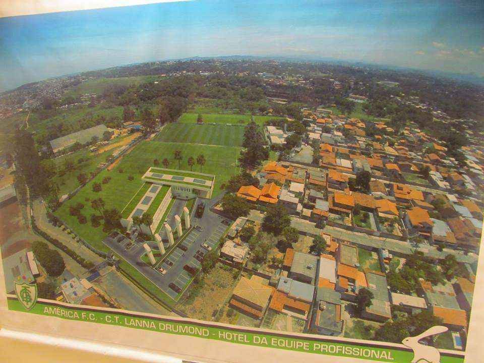 Fotos do projeto do novo CT do Amrica