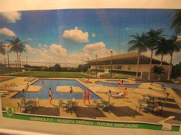 Fotos do projeto do novo CT do Amrica
