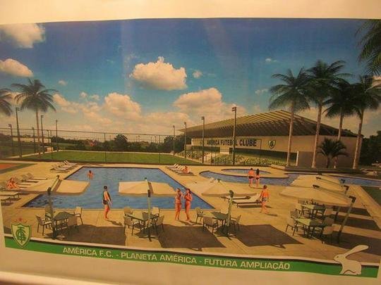 Fotos do projeto do novo CT do América