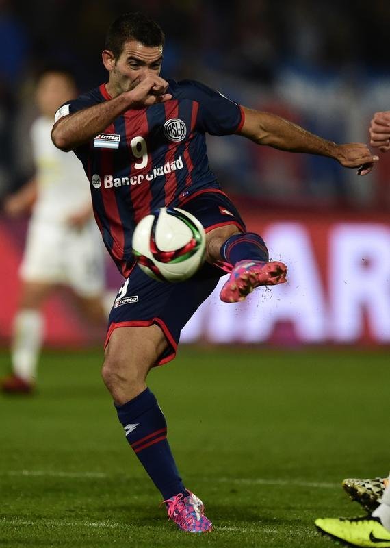 Imagens do jogo entre San Lorenzo e Auckland City, pelo Mundial de Clubes