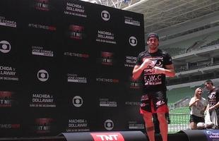 Imagens do treino aberto do UFC na Arena Palmeiras - Cara de Sapato no treino aberto