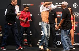 Imagens da pesagem do UFC Fight Night 58, em Barueri - Renan Baro
