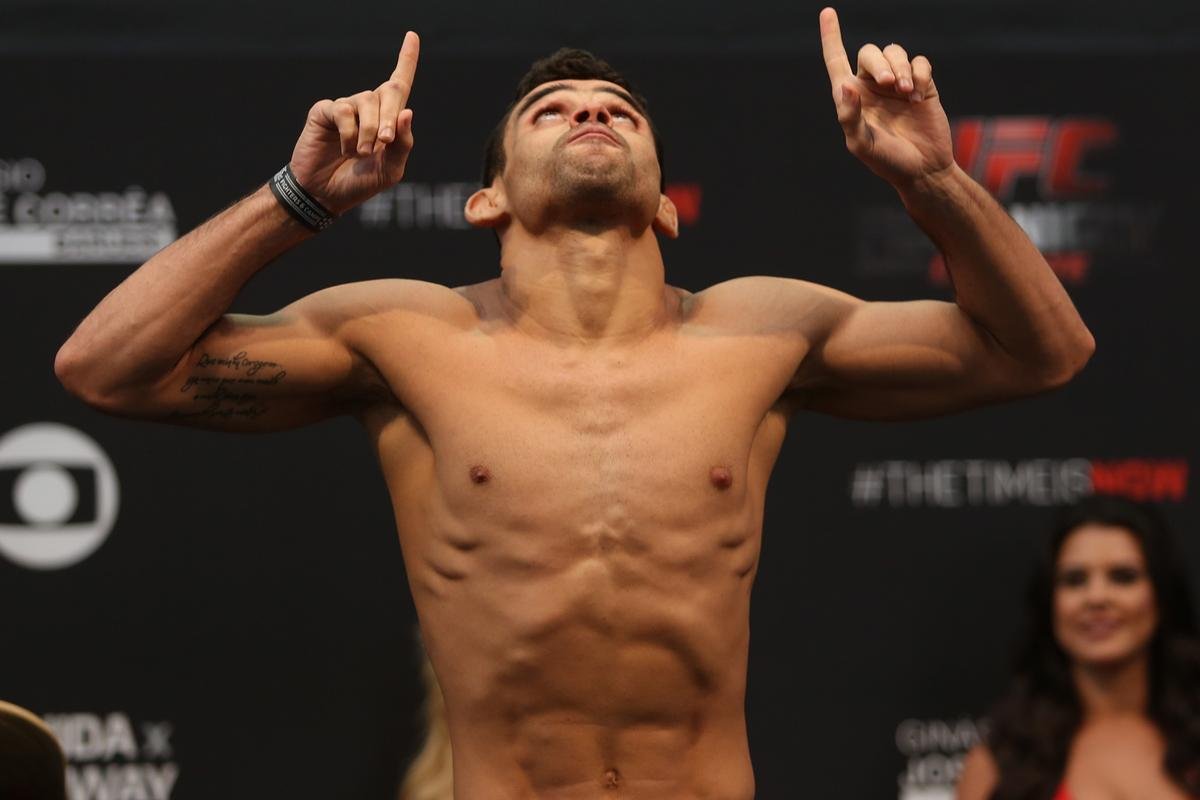 Imagens da pesagem do UFC Fight Night 58, em Barueri - Renan Baro