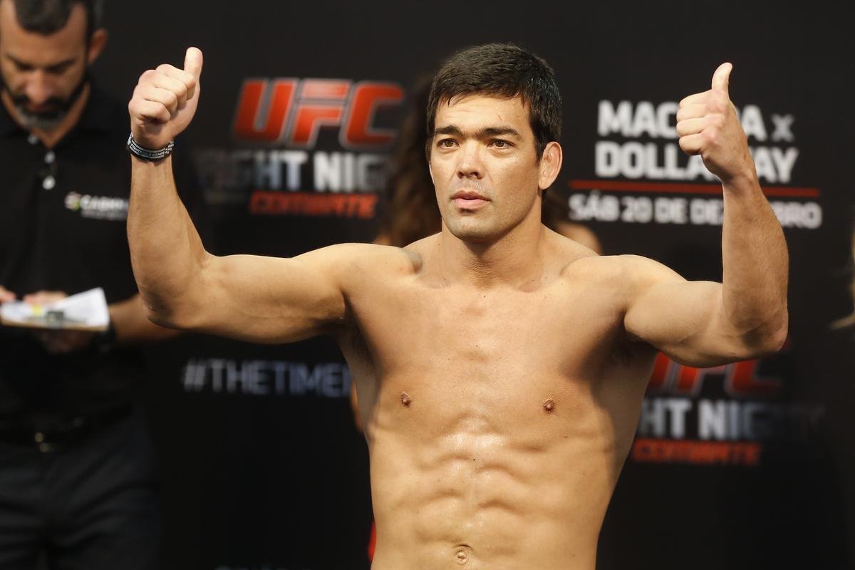 Imagens da pesagem do UFC Fight Night 58, em Barueri - Lyoto Machida
