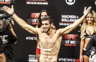Imagens da pesagem do UFC Fight Night 58, em Barueri - Elias Silvrio
