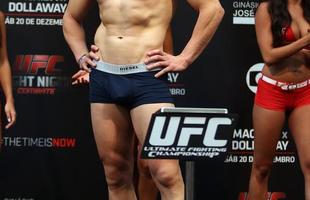 Imagens da pesagem do UFC Fight Night 58, em Barueri - Patrick Cummins