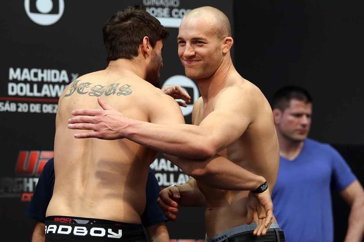 Imagens da pesagem do UFC Fight Night 58, em Barueri - Antnio Cara de Sapato x Patrick Cummins