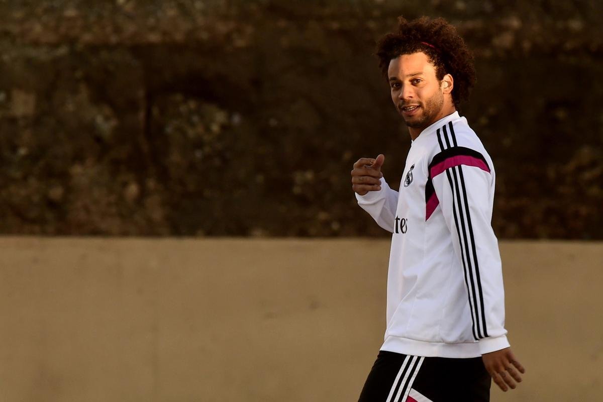 Nesta sexta-feira, jogadores do Real Madrid se mostraram muito descontrados em ltima atividade antes da final 