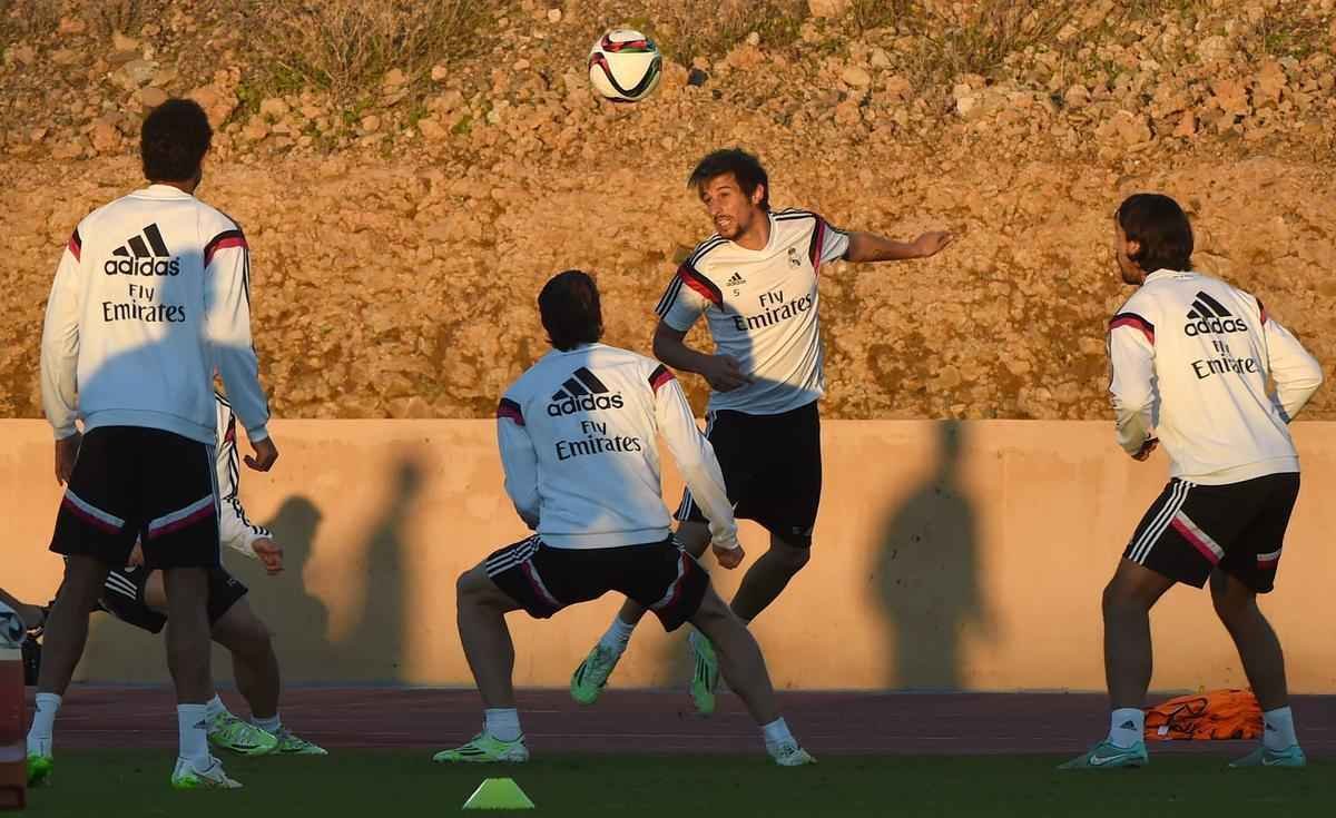Nesta sexta-feira, jogadores do Real Madrid se mostraram muito descontrados em ltima atividade antes da final 