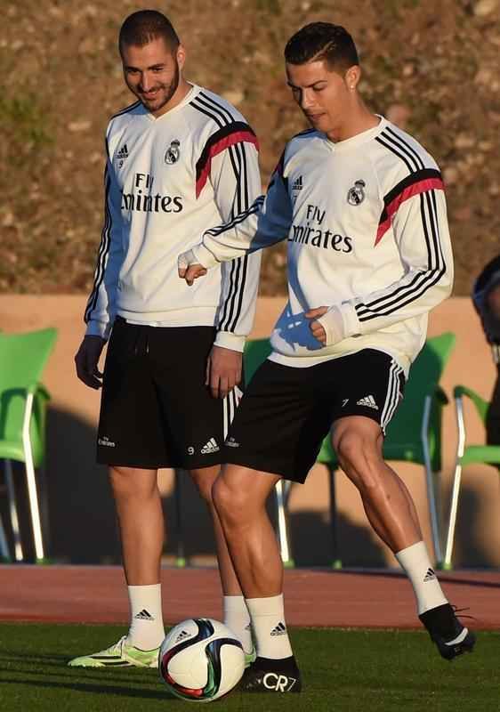 Nesta sexta-feira, jogadores do Real Madrid se mostraram muito descontrados em ltima atividade antes da final 