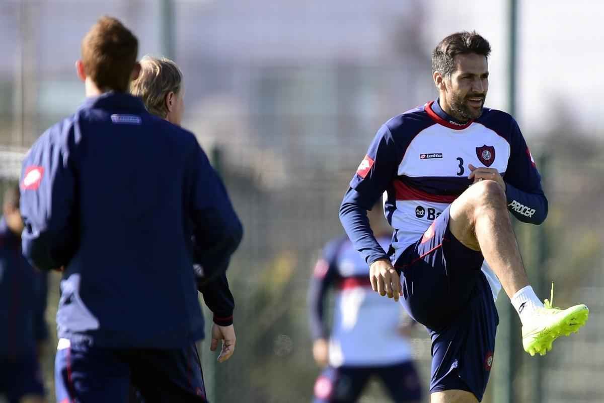 Jogadores do San Lorenzo em ltimo treino, no Marrocos, antes da final do Mundial contra o Real Madrid