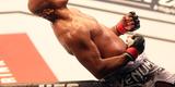 Imagens do UFC Fight Night 58, em Barueri - Marcos Pezo (bermuda preta e branca) venceu Igor Pokrajac por nocaute no primeiro round