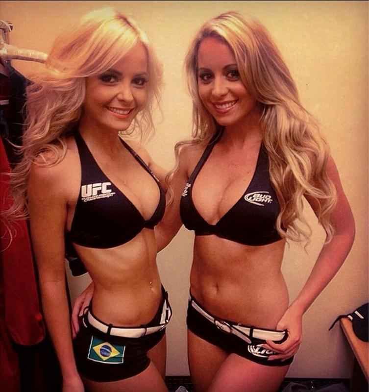 Jhenny Andrade e Carly Baker (UFC)