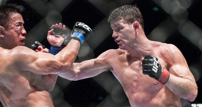 Michael Bisping arrasou Cung le no UFC em Macau, em agosto. Vietnamita deixou o octgono com rosto bastante castigado