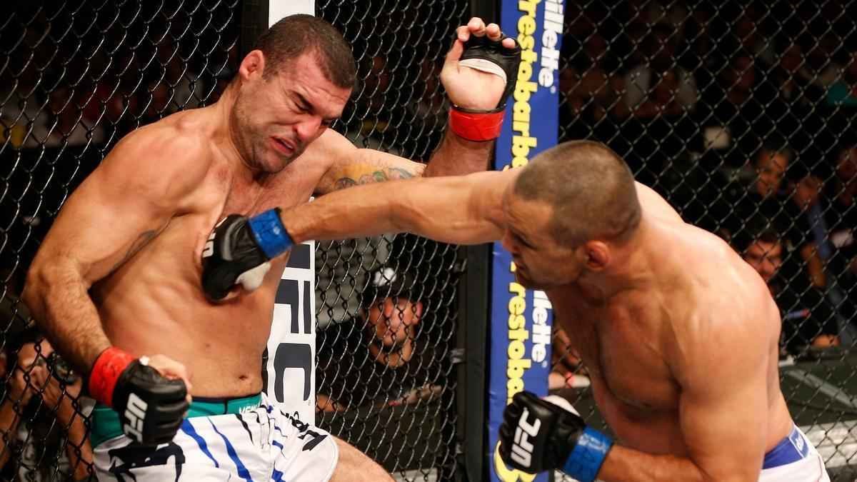 Dan henderson nocauteou Shogun com um forte cruzado de esquerda na luta principal do UFC em Natal, em maro