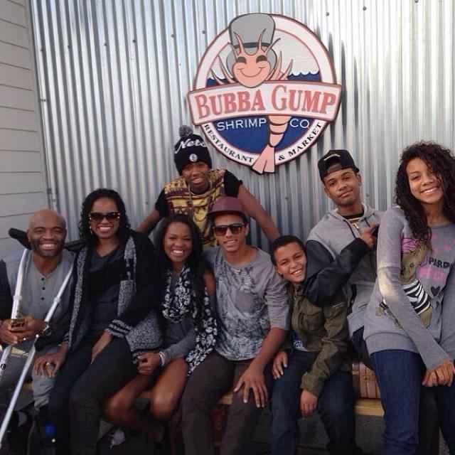 Em janeiro, Anderson Silva recebeu o apoio da famlia para superar o pior momento da carreira