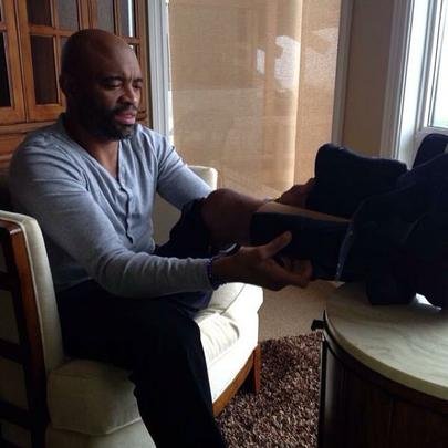 Em janeiro, Anderson Silva recebeu o apoio da família para superar o pior momento da carreira