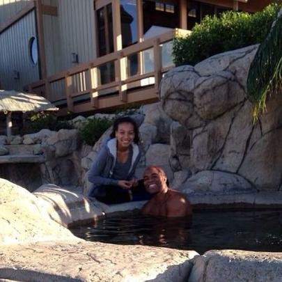 Em fevereiro, Anderson, ao lado da família, iniciou a fisioterapia e retornou aos treinos